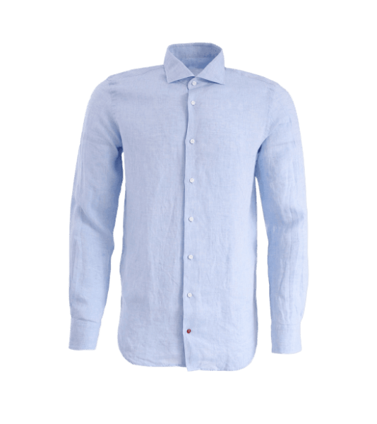 Classic blue men's shirt