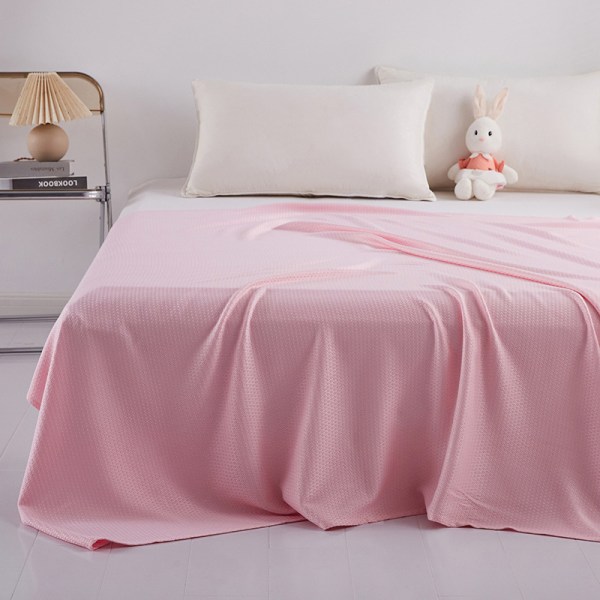 Summer Cool Blanket Summer Bamboo Fiber Ice Silk Cover Blanket Rhombus